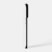 Police Thin Blue Line American Flag Officer Name iPhone Hülle (Rechte Seite)