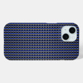 Police Thin Blue Line Case-Mate iPhone Hülle (Rückseite (Horizontal))