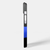 Police Thin Blue Line Case-Mate iPhone Hülle (Rückseite / Links)