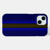 Police Thin Blue Line Case-Mate iPhone Hülle (Rückseite (Horizontal))