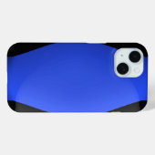 Police Thin Blue Line Case-Mate iPhone Hülle (Rückseite (Horizontal))