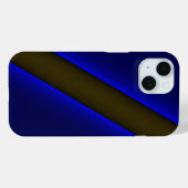 Police Thin Blue Line Case-Mate iPhone Hülle (Rückseite (Horizontal))