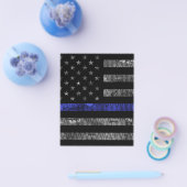 Police Thin Blue Line Flag Flyer (Einzeln)