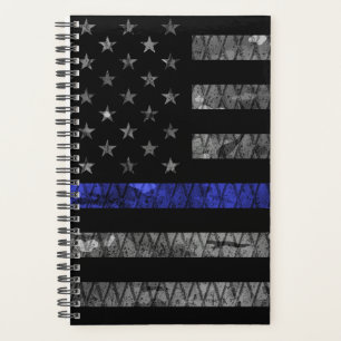 Police Thin Blue Line Flag Planer