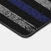 Police Thin Blue Line Flag Schreibtischunterlage (Ecke)