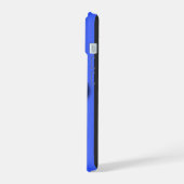 Police Thin Blue Line iPhone 15 Hülle (Linke Seite)