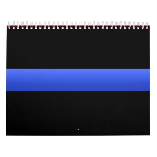 Police Thin Blue Line Kalender (Titelbild)