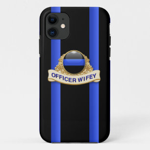 Police Thin Blue Line - Officer Wifey Tough Xtreme Case-Mate iPhone Hülle