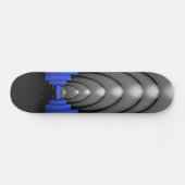 Police Thin Blue Line Skateboard (Horizontal)