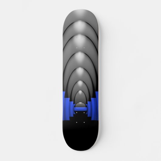 Police Thin Blue Line Skateboard (Vorderseite)