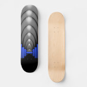 Police Thin Blue Line Skateboard (Vorderseite)