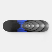 Police Thin Blue Line Skateboard (Horizontal)