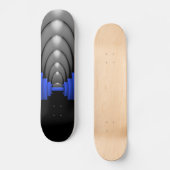 Police Thin Blue Line Skateboard (Vorderseite)