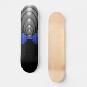 Police Thin Blue Line Skateboard (Vorderseite)