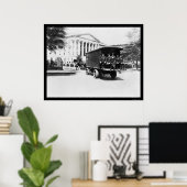 Police Treasury Gebäude in Washington, DC 1927 Poster (Heimbüro)