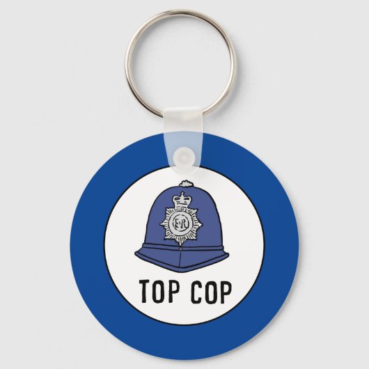 Policeman or Police Constable Key Ring Schlüsselanhänger (Vorderseite)