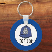 Policeman or Police Constable Key Ring Schlüsselanhänger (Rückseite)
