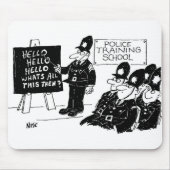Policemen at a Police Training School Mouse Mat Mousepad (Vorne)
