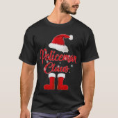 Policenclaus Weihnachtsfamilie passend T-Shirt (Vorderseite)