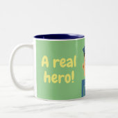 Policia Zweifarbige Tasse (Links)