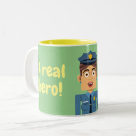 Policia Zweifarbige Tasse