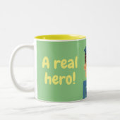 Policia Zweifarbige Tasse (Links)
