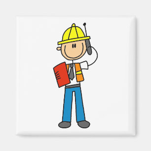 Polier T-Shirts und Geschenke Magnet