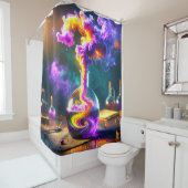 Polierarbeit Duschvorhang (Beispiel)