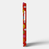 polierbare Polka-Punkte Case-Mate iPhone Hülle (Rückseite / Links)