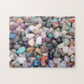 Polierte Dyed Souvenir Rocks Puzzle (Horizontal)
