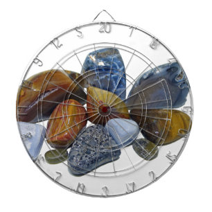 Polierte Felsen Dartscheibe