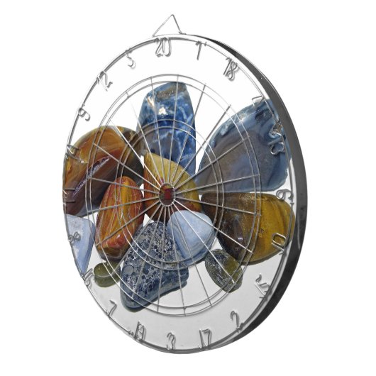 Polierte Felsen Dartscheibe (Vorderseite rechts)