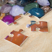 Polierte Felsen des Regenbogens Puzzle (Seite)