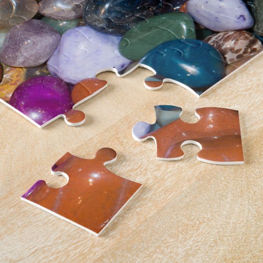Polierte Felsen des Regenbogens Puzzle (Seite)