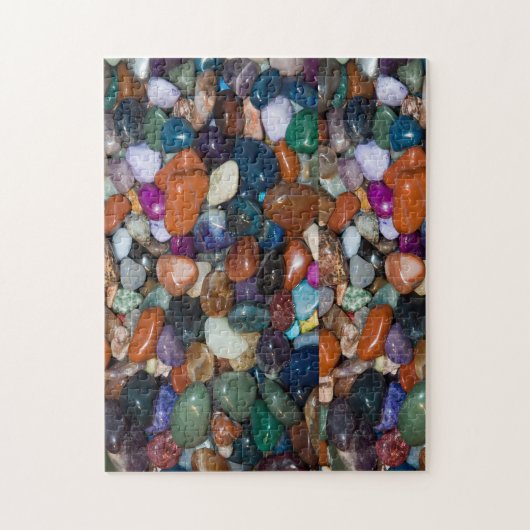 Polierte Felsen des Regenbogens Puzzle (Vertikal)
