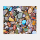 Polierte Felsen Fleecedecke (Vorderseite (Horizontal))