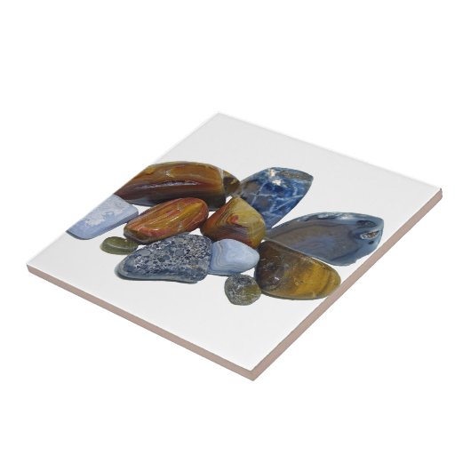 Polierte Felsen Fliese (Seite)