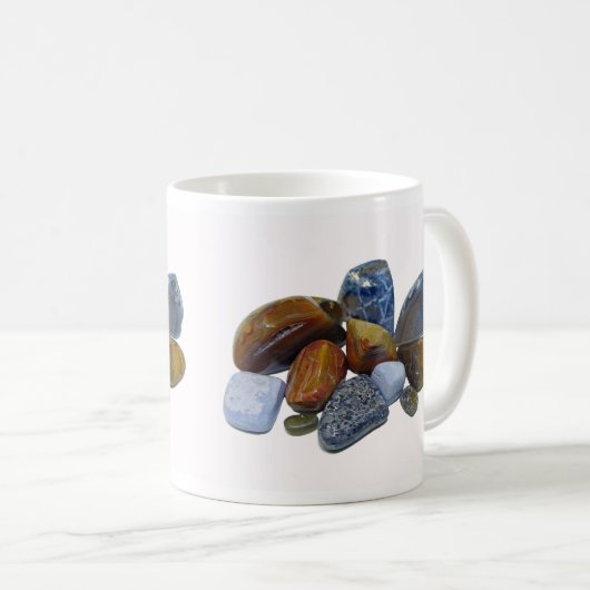Polierte Felsen Kaffeetasse (VorderseiteRechts)