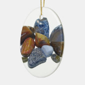 Polierte Felsen Keramikornament (Links)