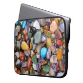 Polierte Felsen Laptopschutzhülle (Vorderseite Links)