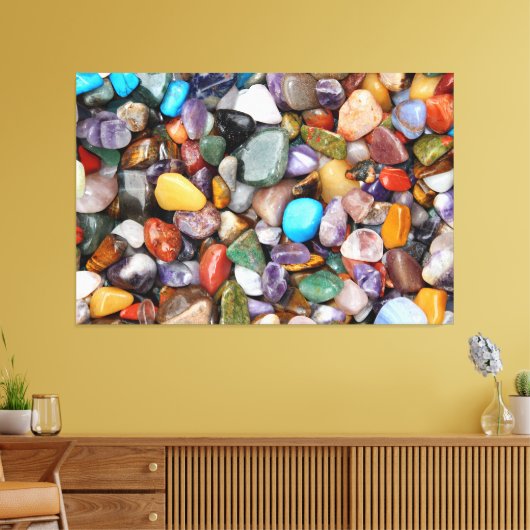 Polierte Felsen Leinwanddruck (Insitu (Wohnzimmer))