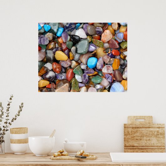 Polierte Felsen Poster (Küche)