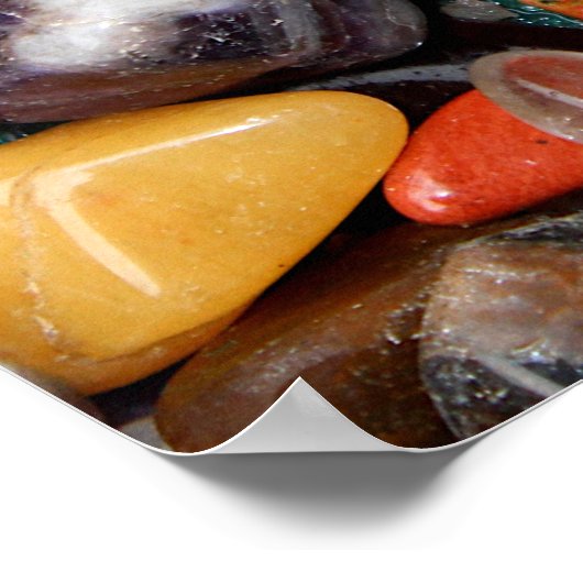 Polierte Felsen Poster (Ecke)