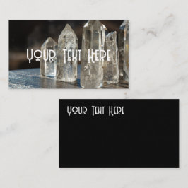 Polierte Kristallkernheiler Visitenkarte