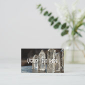 Polierte Kristallkernheiler Visitenkarte (Stehend Vorderseite)