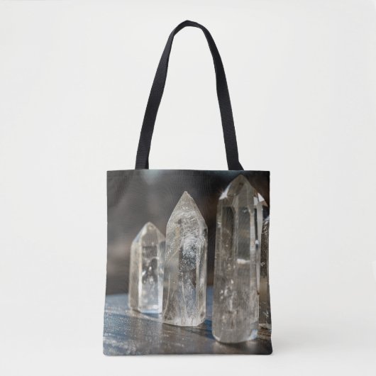 Polierte Punktkristalle - Totbeutel Tasche (Vorderseite)