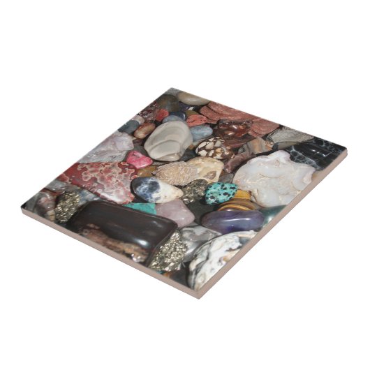 Polierte Rocks Tile Fliese (Seite)