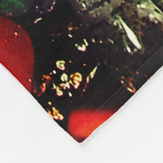 Polierte Steine Fleecedecke (Ecke)