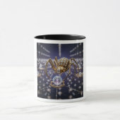 Polierter Gold-Spinnenbecher Tasse (Zentrum)