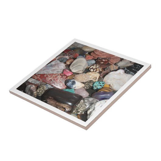 Polierter Rock Pile Tile Fliese (Seite)